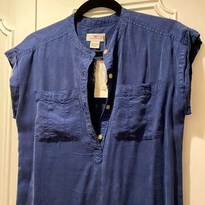 Vineyard Vines Navy Dress size 4. New with tags
